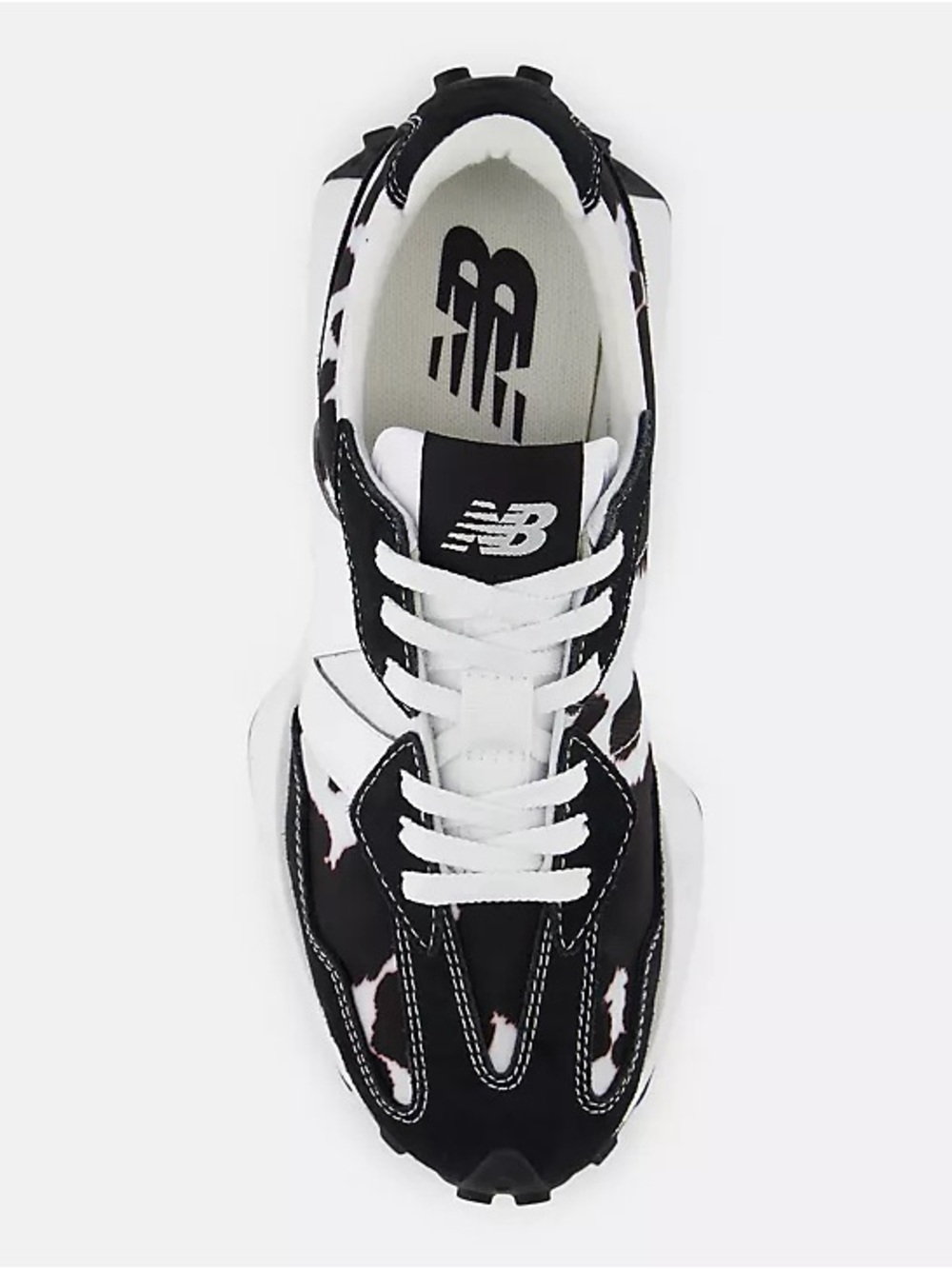 🖤🐄 NEW BALANCE 327 BLACK COW PRINT 🖤🐄 - Picture 3 of 3